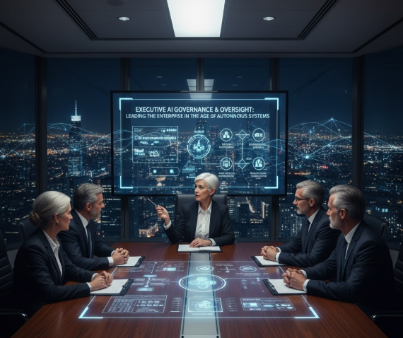 Executive AI Governance & Oversight: Leading the Enterprise in the Age of Autonomous Systems